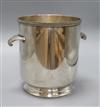 A French silver plated champagne bucket height 24cm                                                                                    