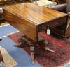 A Regency mahogany Pembroke table W.97cm                                                                                               