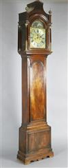 John Drury of London. A George III mahogany eight day longcase clock, 8ft 3in.                                                         