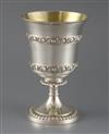 A George III silver pedestal cup or vase by Robert & Samuel Hennell, 20.5 oz.                                                          