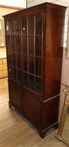 A walnut cabinet W.110cm                                                                                                               