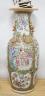 A large Canton famille rose lamp vase, 63cm                                                                                                                                                                                 