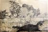 § John Nash (1893-1977) The Mill Pool, Normingford 14.75 x 22in.                                                                       