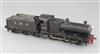 A scratch built O gauge 0-6-0 LMS locomotive and tender, number 4567, black livery, 3 rail with skate, 39cm                            