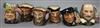 Six Royal Doulton small character jugs, including Mephistopheles D5758 (with verse),                                                   