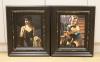 Fabian Perez, two hand embellished giclee canvases, Night Walk IV, 3/195 and Saba on the Stairs, ap 1/20, both with COA                                                                                                     