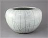 A Chinese crackle glaze alms bowl, Qing dynasty, 16.5cm high, 26.5cm diameter                                                          