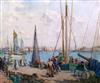 § William Lee Hankey (1869–1952) French harbour scene 24.5 x 29.5in.                                                                   