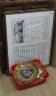 A collection of hop-related material: tokens, Whitbread advertising, framed print, pot lid type comport, postcards, book                                                                                                    
