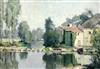 § Georges Robin (1903-2003) Moulin Pres du Clisson Vendée 9 x 13.25in.                                                                 
