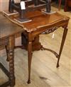 Two tier occasional table W.56cm                                                                                                       