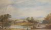 George Bryant Campion (1796-1870), watercolour, 'Old Highgate', signed, 27 x 41cm                                                                                                                                           