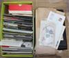 A collection of UK and world stamps, QEII mint unused 1950/1960's first day covers etc                                                 