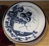 Three pottery venison dishes and a BWM & Co meat dish largest 23cm                                                                     