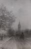 Félix Hilaire Buhot (1847-1898), lithograph, 'Westminster at night', signed in the plate and dated 1892, 25 x 17cm                                                                                                          