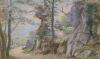 William Biscombe Gardner (1847-1919), watercolour, Landscape near Tunbridge Wells, signed and dated 1899, 20 x 33cm                                                                                                         