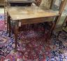 An 18th century rectangular oak side table, width 91cm, depth 50cm, height 68cm                                                                                                                                             