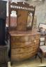 A Regency mahogany bowfront chest, width 105cm, depth 53cm, height 104cm                                                                                                                                                    