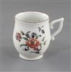 A Derby coffee cup, c.1758, h. 6.5cm                                                                                                   