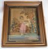 A Regency woolwork picture, entitled Mother’s Joy, named Miss Mary Francks and dated 1819, 30 x 22cm                                                                                                                        