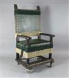 Barber of Seville and Cenerentola: A large stage chair that tips                                                                       