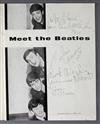 The Beatles - a rare set of four signatures of the individual band members on a 'The Beatles Show' programme, for their Hong Kong show 