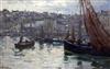 Terrick Williams RA (1860-1936) 'Douarnenez, Brittany' 10.25 x 15.5in.                                                                 