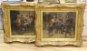 George Appert (1850-1934), pair of oils on canvas, Tavern interiors with cavaliers and magpies, indistinctly signed, 52 x 63cm                                                                                              
