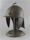 A good heavy 17th century cavalry trooper's helmet,                                                                                    