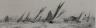William Lionel Wyllie (1851-1931), etching, 'Yachts racing off Southsea', signed in pencil, 12 x 37cm                                                                                                                       