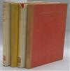 Mackenna, F Severne - Chelsea Porcelain, The Red Anchor Wares (1951), 2 copies, one with d.j., The Gold Anchor                         