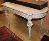 A French painted centre table W.129cm                                                                                                  