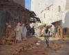 Robert E. Groves (1866-1944), In Casablanca, Morocco, oil on board, 29 x 34.5                                                                                                                                               