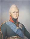 19th century Continental School Portrait of Alexander I of Russia as a young man 9.25 x 7in., unframed                                 