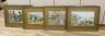 Ella Du Cane (1874-1943), set of four watercolours, Villa Sahel Algier, Garden Terrace, Rose garden and one other, signed, largest 29 x 44cm                                                                                