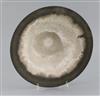 Dame Lucie Rie (1902-1995). A fine stoneware conical bowl, 25.5cm diameter, H. 9cm                                                     