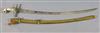 A good 1831 regulation general officer's mameluke sword of General Sir George Balfour,                                                 