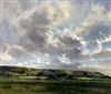 § Frank Wootton (1911-1978) Alciston and Firle Beacon 19 x 22in.                                                                       