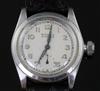 A gentleman's 1940's stainless steel boy's size Rolex Oyster manual wind wrist watch,                                                  