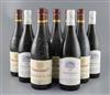 Six bottles of Chateauneuf-du-Pape, Caves des Papes, 2001 and three bottles of Pommard, Domaine Jean Marc Bouley, 1998                 