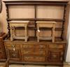 A George III oak dresser W.184cm                                                                                                       