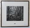 Flora McLachlan, etching, The White Hart, signed, 1/200, 27 x 29cm                                                                     