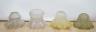 A collection of mostly clear cut glass shades (14)                                                                                                                                                                          
