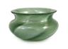 A rare Loetz Melusin green glass bowl, 12.5cm wide                                                                                                                                                                          