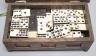 Victorian bone domino set                                                                                                                                                                                                   