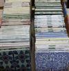 A collection of seventy one various Victorian tiles                                                                                    