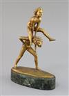 Professor Otto Poertzel. A bronze group of two boys playing leapfrog, height 9in.                                                      