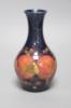 A Moorcroft Pomegranate vase, height 21cm                                                                                                                                                                                   