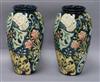 A pair of Moorcroft 'Golden Lily' baluster vases, height 31cm                                                                          