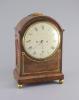 A Regency mahogany cased twin fusee bracket clock, Thomas Maughan, London, 42cm high.                                                                                                                                       